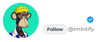 Follow iMintify on X